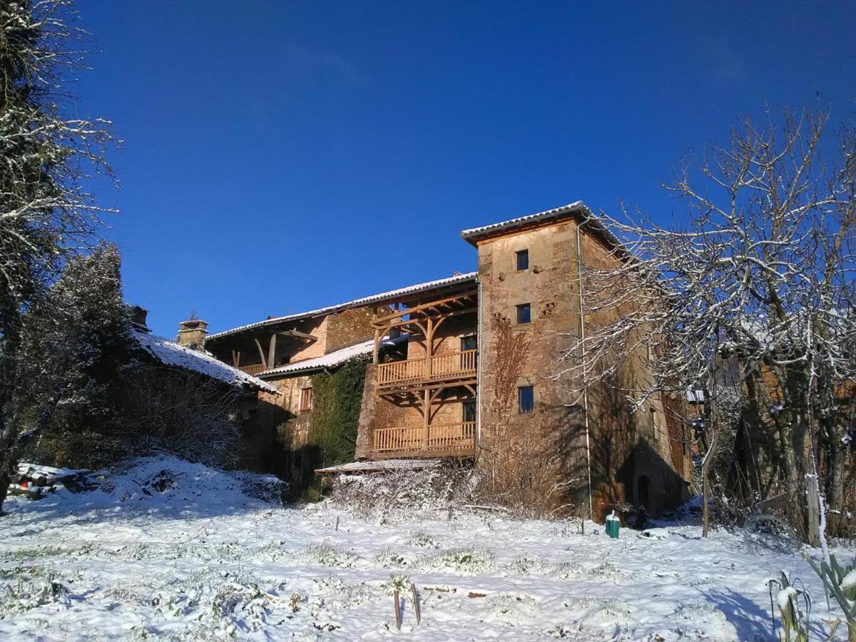 Grande maison de caractère en pierres -superbe vue Saint-Cirgues  Extérieur photo