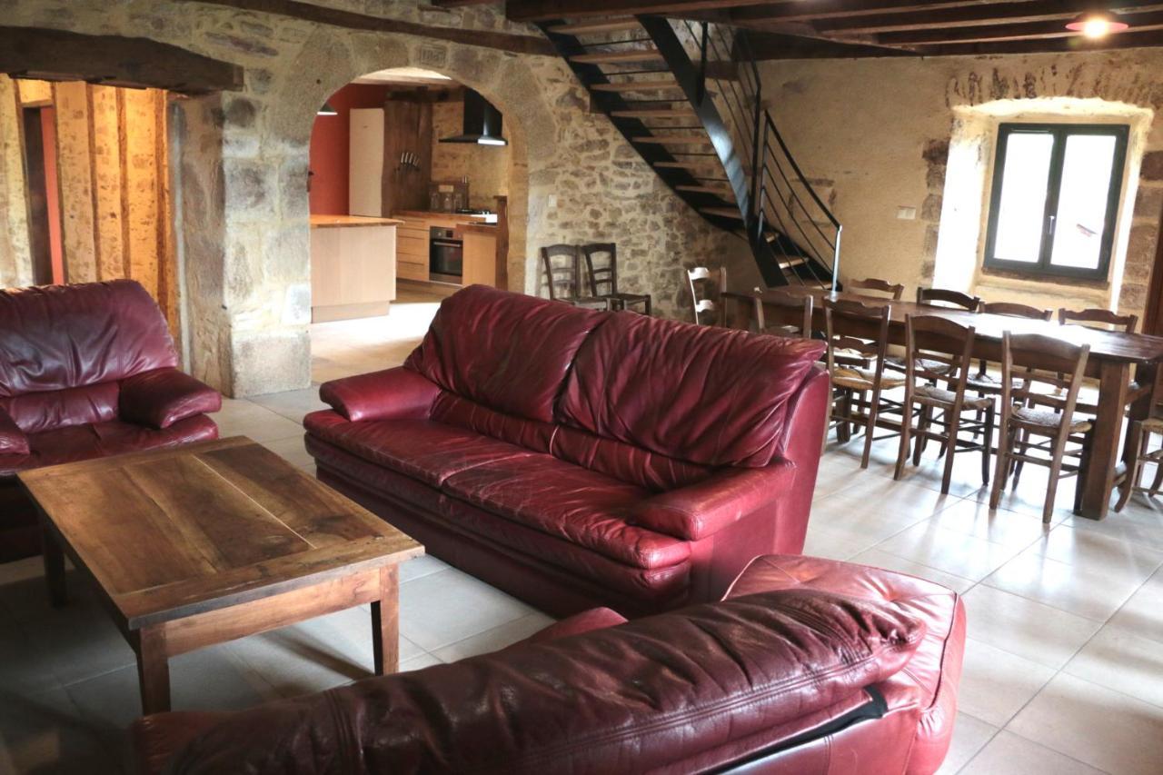 Grande maison de caractère en pierres -superbe vue Saint-Cirgues  Extérieur photo